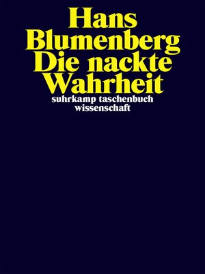 cover image of Die nackte Wahrheit